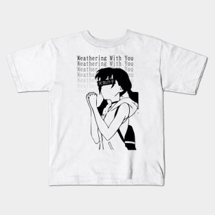 Weathering with You Kids T-Shirt